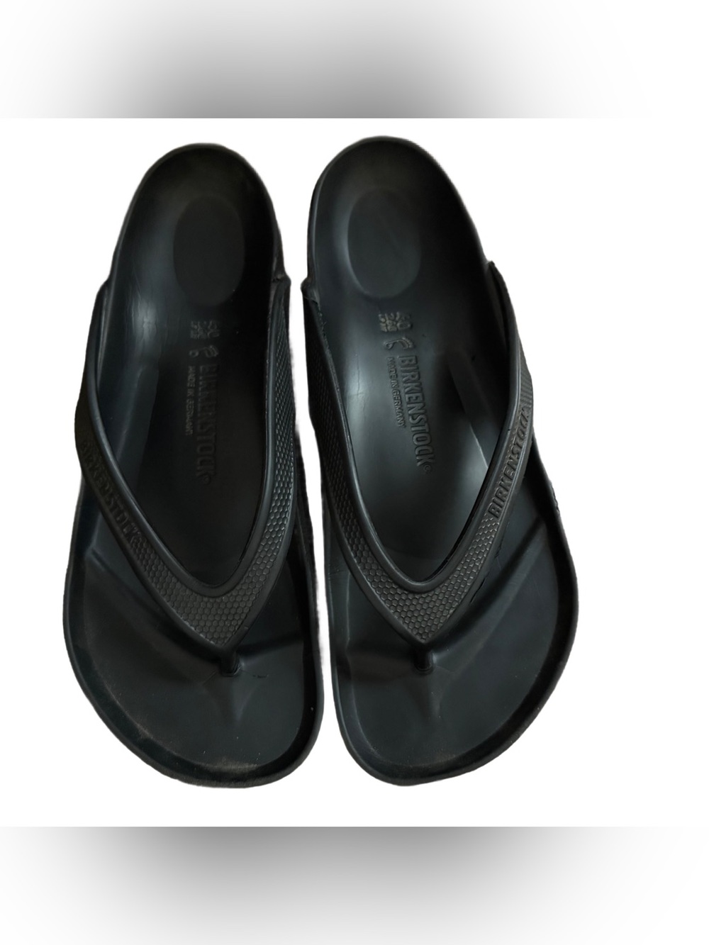 Birkenstock Honolulu Essentials Eva Black Thong Size 40
